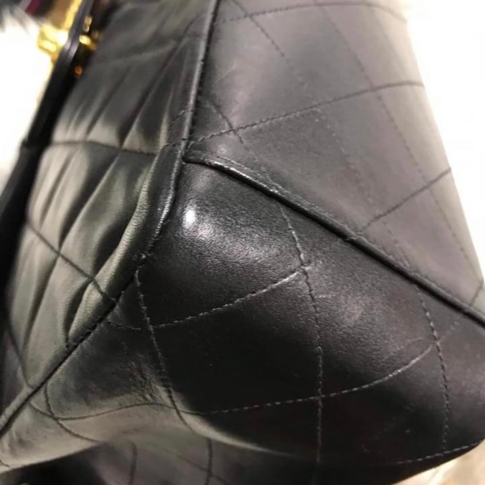 Chanel jumbo vintage flap lambskin bag - Picture 6 of 15